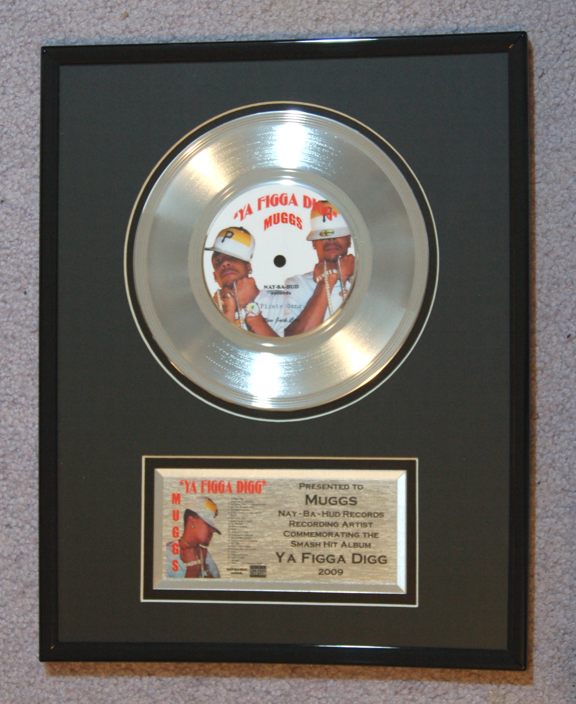 Gold Records Custom Made Manufacturer of Commemorative Awards
